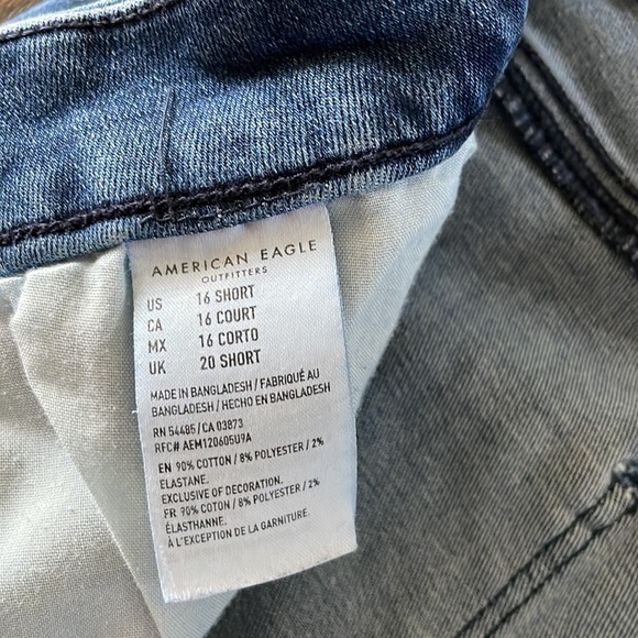 American Eagle High Rise Jeans size 16 - Picture 4 of 5